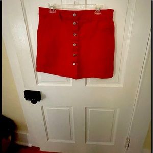 J crew mercantile skirt